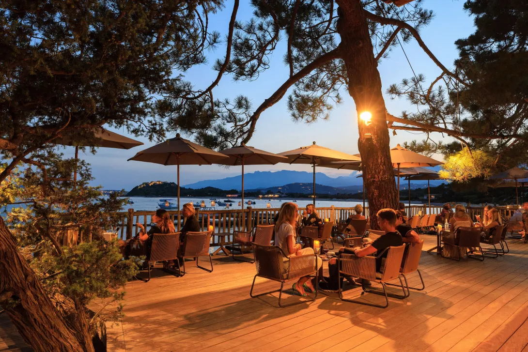 Dîner plage U Sognu