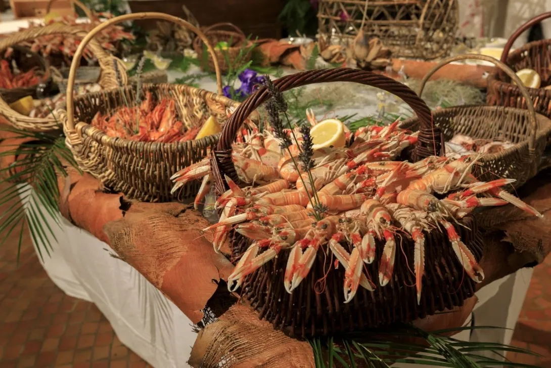 Buffet fruits de mer
