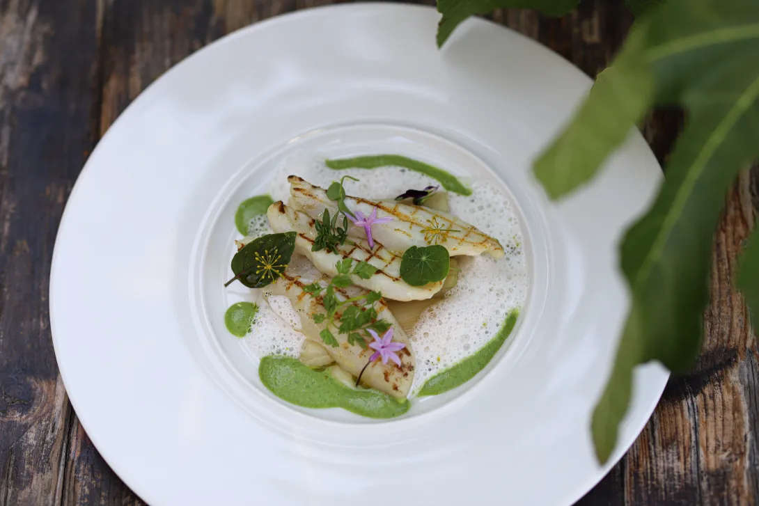 Plat du restaurant La Pinède