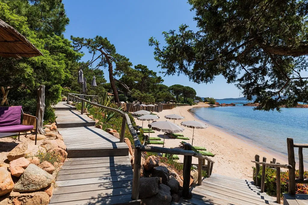 Plage haut et bas